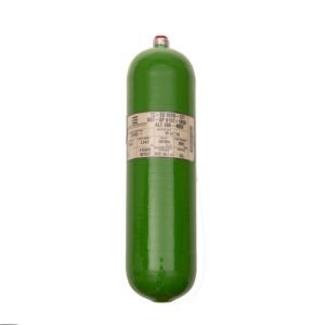 AEROX FAA PMA Production approved oxygen cylinders for inbuilt systems.